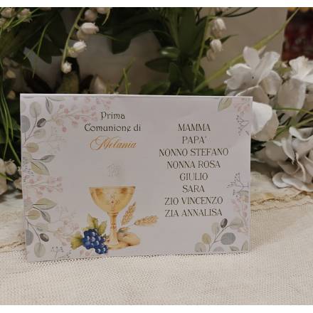 SEGNATAVOLO PRIMA COMUNIONE RAGAZZA