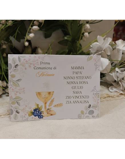 SEGNATAVOLO PRIMA COMUNIONE RAGAZZA