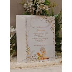 INVITO PRIMA COMUNIONE RAGAZZO