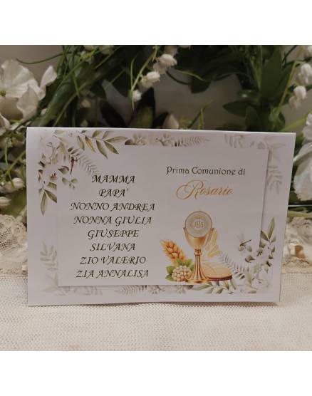 SEGNATAVOLO PRIMA COMUNIONE RAGAZZA