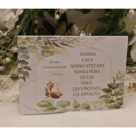 SEGNATAVOLO PRIMA COMUNIONE RAGAZZA