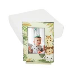 BOMBONIERA PORTAFOTO ANIMALI COMPLETA DI CONFEZIONE