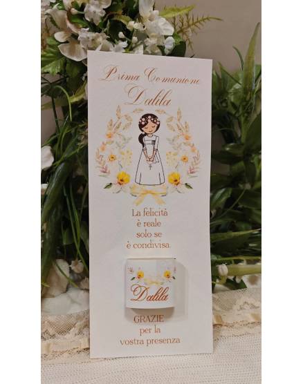 SEGNALIBRO PRIMA COMUNIONE 