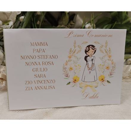 SEGNATAVOLO PRIMA COMUNIONE RAGAZZA