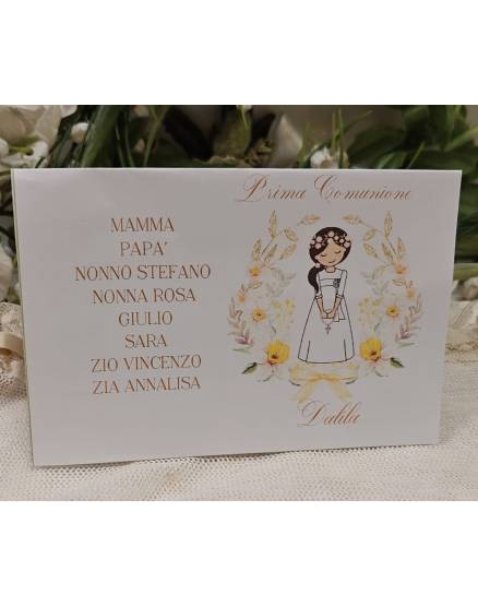 SEGNATAVOLO PRIMA COMUNIONE RAGAZZA