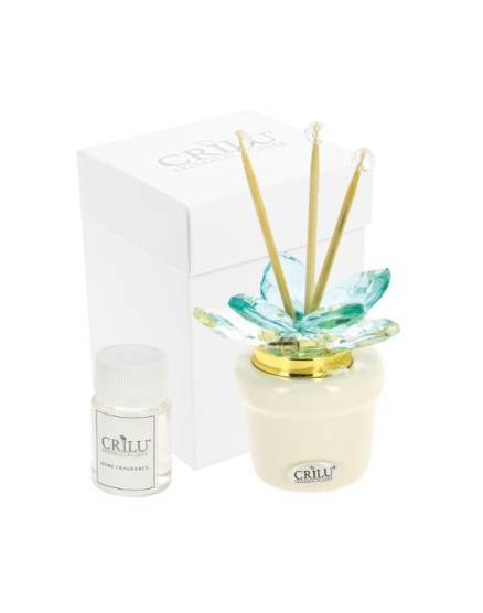 BOMBONIERA PROFUMATORE PIANTINA CRILU' CON CONFETTI