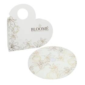 BOMBONIERA TAGLIERE GIGLIO IN VETRO CON CONFETTI