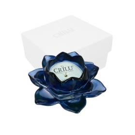 BOMBONIERA CRILU CANDELA VETRO CON CONFETTI