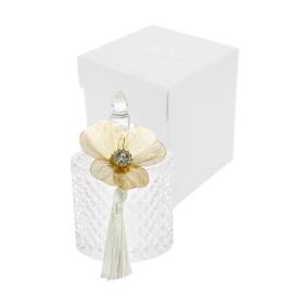 BOMBONIERA CRILU SCATOLINA VETRO CON CONFETTI