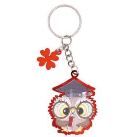 BOMBONIERA PORTACHIAVI LAUREA GUFO