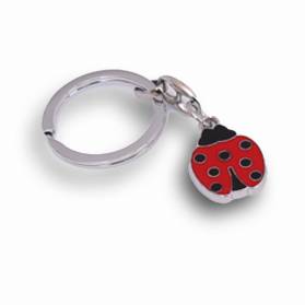 BOMBONIERA PORTACHIAVI LAUREA COCCINELLA