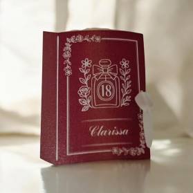 SCATOLINA 18 ANNI LIBRO CON NOME E COMPLETA DI CONFETTI