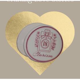 BOX LATTA 18 ANNI CON NOME E COMPLETA DI CONFETTI