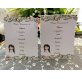 TABLEAU DE MARIAGE COMUNIONE SET CARTOLINA+SEGNATAVOLO