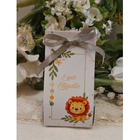 SCATOLINA NASCITA CON IL NOME LEONCINO