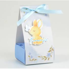 SCATOLINA NASCITA CON IL NOME CONIGLIETTO MAGNETE