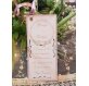 Segnaposto Matrimonio fiori rosa cipria