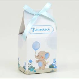 SCATOLINA NASCITA CON IL NOME ELEFANTINO