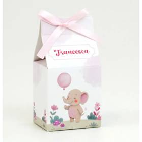 SCATOLINA NASCITA CON IL NOME ELEFANTINO