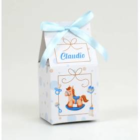 SCATOLINA NASCITA CON IL NOME CAVALLINO