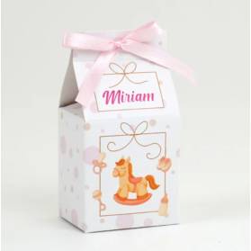 SCATOLINA NASCITA CON IL NOME CAVALLINO