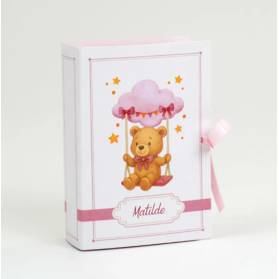 SCATOLINA NASCITA CON IL NOME ORSETTA A LIBRO