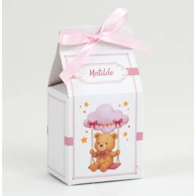 SCATOLINA NASCITA CON IL NOME ORSETTO