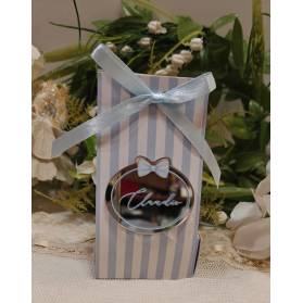 SCATOLINA NASCITA CON IL NOME CON MAGNETE