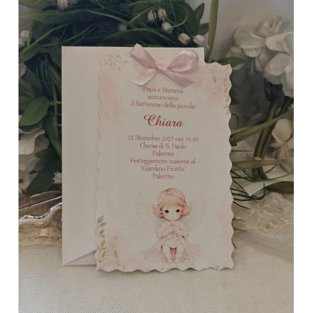 INVITO BATTESIMO BIMBA