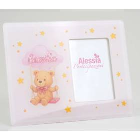 PORTAFOTO BATTESIMO PERSONALIZZATO ORSETTO