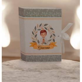 SCATOLINA PRIMA COMUNIONE CON IL NOME
