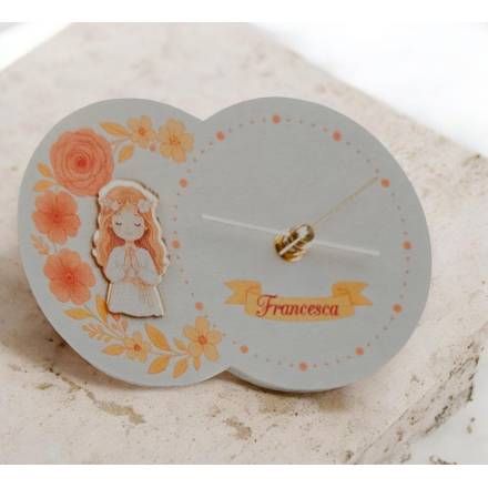 OROLOGIO PRIMA COMUNIONE PERSONALIZZATO CON CONFETTI