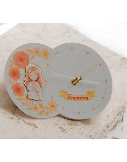 OROLOGIO PRIMA COMUNIONE PERSONALIZZATO CON CONFETTI