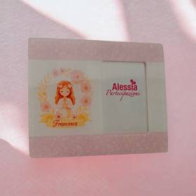 PORTAFOTO PRIMA COMUNIONE PERSONALIZZATO CON CONFEZIONE
