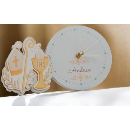 OROLOGIO PRIMA COMUNIONE PERSONALIZZATO CON CONFETTI