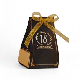 SCATOLINA 18 ANNI CON NOME E COMPLETA DI CONFETTI