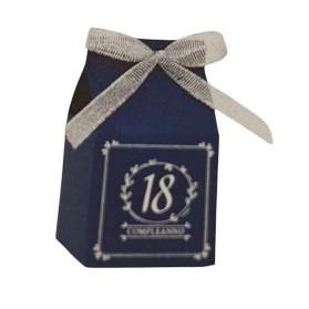 SCATOLINA 18 ANNI CON NOME E COMPLETA DI CONFETTI