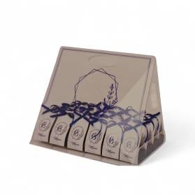 ESPOSITORE CON 24 SCATOLINA 18 ANNI CON NOME E CONFETTI