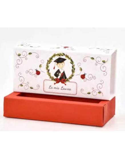 SCATOLINA PORTACONFETTI LAUREA