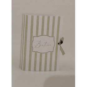 SCATOLINA A LIBRO PRIMA COMUNIONE E CRESIMA CON IL NOME