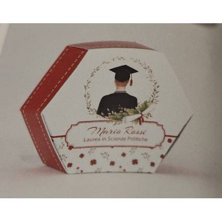 SCATOLINA PORTACONFETTI LAUREA