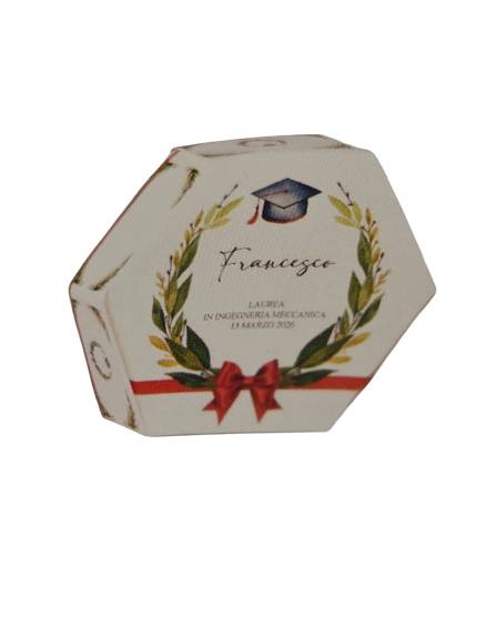 SCATOLINA PORTACONFETTI LAUREA
