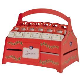 ESPOSITORE CON 24 SCATOLINE LAUREA CON IL NOME