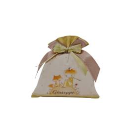 SACCHETTO PICCOLO PRINCIPE CON IL NOME E CONFETTI