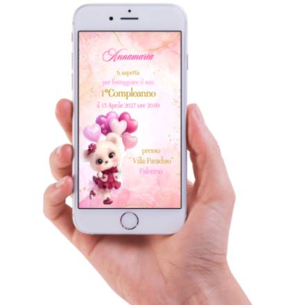 INVITO DIGITALE COMPLEANNO 