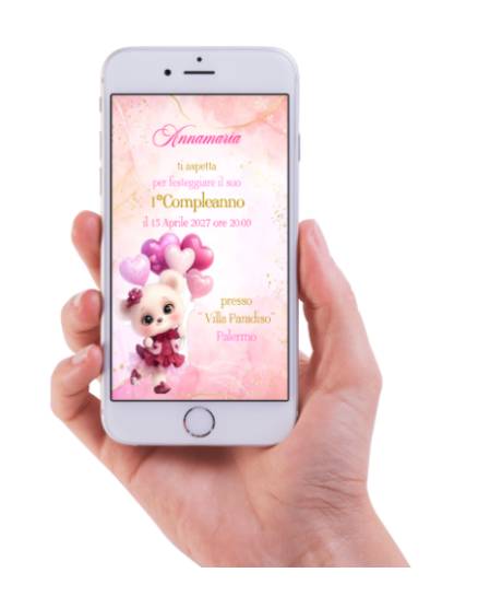 INVITO DIGITALE COMPLEANNO 