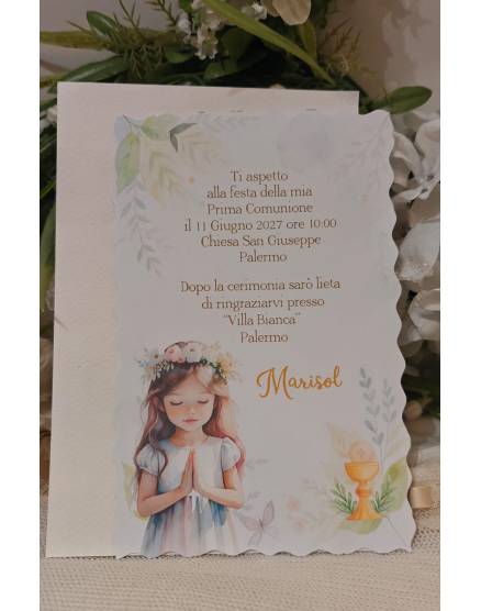 INVITO PRIMA COMUNIONE