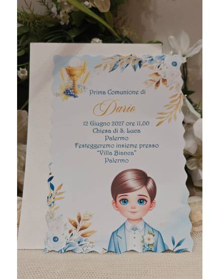 INVITO PRIMA COMUNIONE