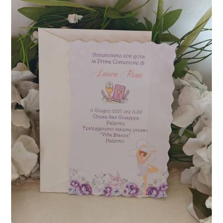 INVITO PRIMA COMUNIONE
