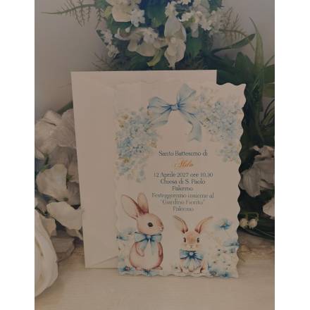 INVITO BATTESIMO BIMBA